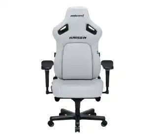 Anda Seat Kaiser 4 XL Gamingowy do 200kg Skóra Eco Biały Fotel gamingowy