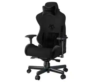 Anda Seat T-Pro 2 XL Gamingowy do 200kg Tkanina Czarny Fotel gamingowy