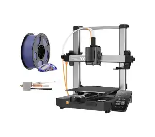 Anycubic Drukarka 3D Kobra 3 V2 Combo Wi-Fi, LAN plus Hotend plus Filament PLA Fioletowy
