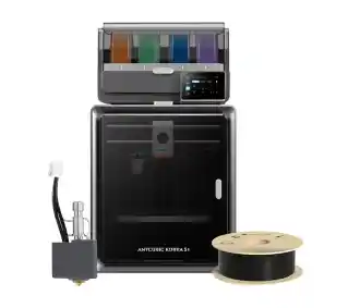 Anycubic Drukarka 3D Kobra S1 Combo Wi-Fi, LAN plus Hotend plus Filament PLA Czarny