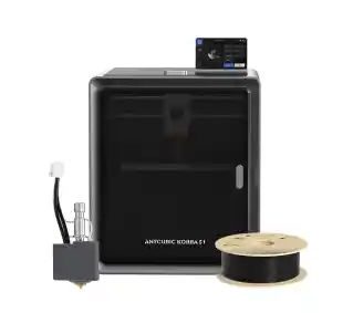 Anycubic Drukarka 3D Kobra S1 Combo Wi-Fi, LAN plus Hotend plus Filament PLA Czarny
