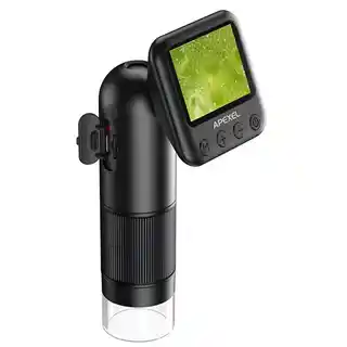 Apexel LCD APEXEL APL-MS008 Czarny Mikroskop