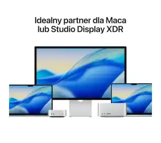 Apple Studio Display 2026 MFF04RC/A 27 5K 60Hz Szkło nanostrukturalne Podstawka z regulacją pochylenia i wysokości Monitor LED