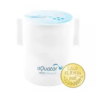Aquator Mini Classic jonizator wody alkalicznej naczyniowy, generator wodoru, 0,5 litra, stal nierdzewna