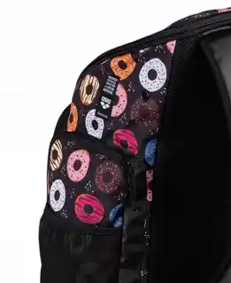 Arena spiky iii allover backpack 45l donuts