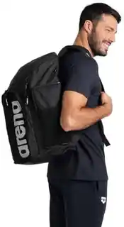 Arena Uniseks Melange Bolsa Team Plecak, Czarny, 45 l