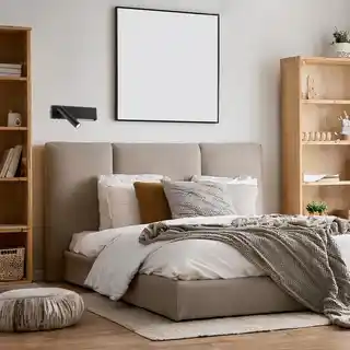 Argon kinkiet nowoczesny do czytania Jasper 1035, dwupłomienny, stal nierdzewna, biały, regulowany, LED