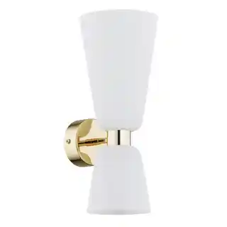Argon Reno 1034 kinkiet nowoczesny, dwa źródła światła, stal matowa, LED, IP20