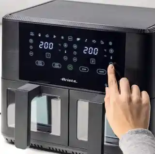 Ariete Air Fryer Dual Window 4631 00 2400W 9l Air fryer
