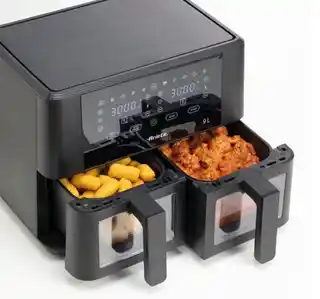 Ariete Air Fryer Dual Window 4631 00 2400W 9l Air fryer