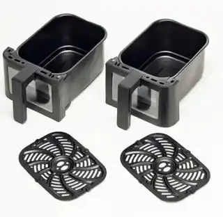 Ariete Air Fryer Dual Window 4631 00 2400W 9l Air fryer