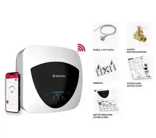 Ariston Bojler Podgrzewacz Elektryczny Andris Elite Wifi 15 Podumywalkowy