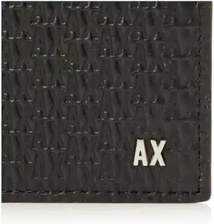 Armani Exchange duży portfel męski 958097 4R847 00020 skóra czarny