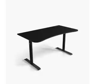 Arozzi Arena Medium Pure Black 140cm Czarny Biurko gamingowe