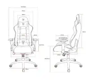 Arozzi Verona Signature PU Gamingowy do 130kg Skóra ECO Czarno-złoty Fotel gamingowy