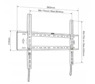 ART RAMT AR-94XXL od 65 do 120 Max 200kg Uchwyt