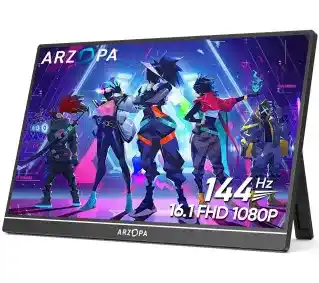 Arzopa Z1FC 16,1 Full HD IPS 144Hz 13ms Przenośny Gamingowy Monitor LED