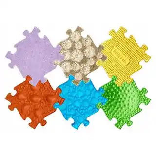 Askato Mata sensoryczna Muffik MFK-023-01 29.8 x 29.8 cm 6 elementów Wielokolorowy