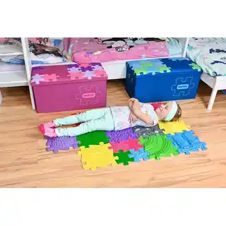 Askato Mata sensoryczna Muffik MFK-023-01 29.8 x 29.8 cm 6 elementów Wielokolorowy