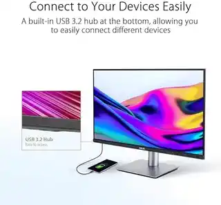 ASUS ProArt PA24ACRV 23,8 cala 2K IPS 75Hz 5ms monitor LED