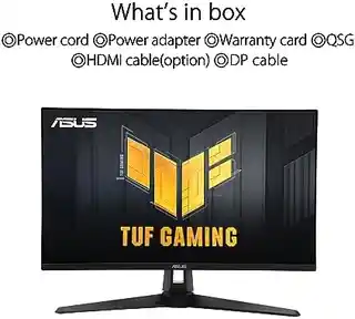 ASUS TUF Gaming VG27AQ3A 27 cali 2K IPS 180Hz 1ms LED gamingowy monitor z głośnikami 2x2W