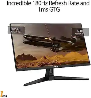 ASUS TUF Gaming VG27AQ3A 27 cali 2K IPS 180Hz 1ms LED gamingowy monitor z głośnikami 2x2W