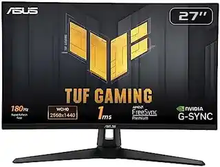ASUS TUF Gaming VG27AQ3A 27 cali 2K IPS 180Hz 1ms LED gamingowy monitor z głośnikami 2x2W