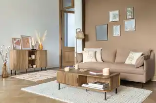 Atmosphera stolik kawowy Colva mdf naturalny