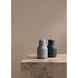 Audo Copenhagen Audo BOTTLE Młynek do Soli i Pieprzu 12 cm / Zestaw Szary