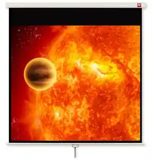 Avtek Video 240 ekran projekcyjny ręczny 230x172.5 cm, materiał matowy, montaż naścienny