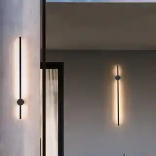 AZzardo Kinkiet zewnętrzny GUIDO WALL IP54 3000K BK AZ5339