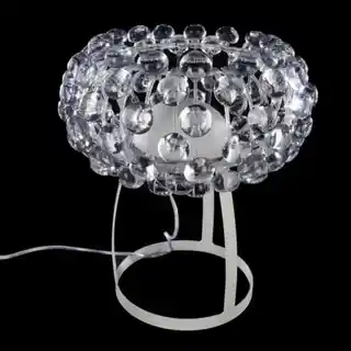 Azzardo lampa stolowa ACRYLIO chrom AZ1099, nowoczesny design, szkło akrylowe, chromowana podstawa, energooszczędna LED, 300 lumenów