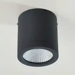 AZzardo Lampa sufitowa CONYON IP54 10W CCT SWITCH BK AZ6025