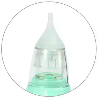 Babyono aspirator do nosa 1470, elektroniczny, miękki końcówki, cicha praca, dla niemowląt i dzieci, łatwy w użyciu