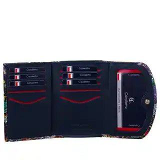 Bajubaj Kolorowy portfel nowoczesne wykonanie, funkcjonalność i styl PD1201cs13 RFID
