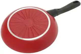 Ballarini Patelnia Płytka 24 Cm Czerwona Caprera 1025116