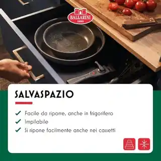 BALLARINI TORRE Patelnia Płytka 24 Cm Torre 1029403
