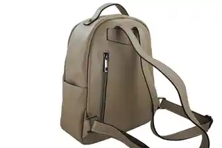 Barberini s Eleganckie plecaki skórzane - Beżowe