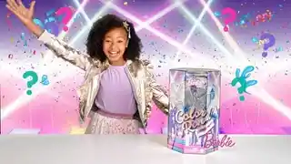 Barbie Color Reveal lalka impreza zestaw niespodzianka, 30 cm, różowa, z akcesoriami, Mattel