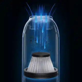 Baseus A2Pro odkurzacz samochodowy bezprzewodowy 6000Pa 80W HEPA czarny