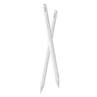 Baseus Rysik Stylus aktywny do iPad Pro Air Mini, Smooth Writing 2, biały, wskaźnik baterii, SXBC060502
