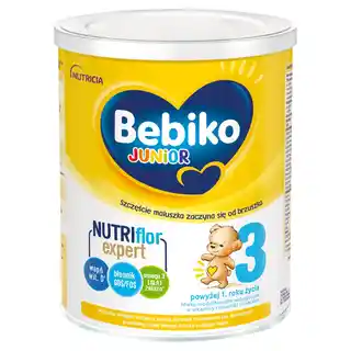 Bebiko Junior 3 Odżywcza formuła na bazie mleka dla dzieci powyżej 1. roku życia, 700g