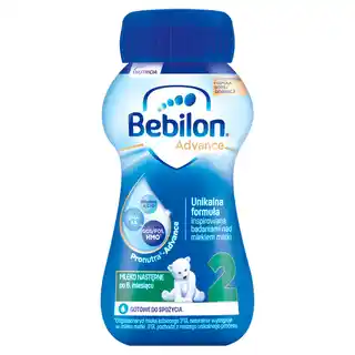 Bebilon Liquid 2 Pronutra-Advance mleko następne po 6. miesiącu, 200ml