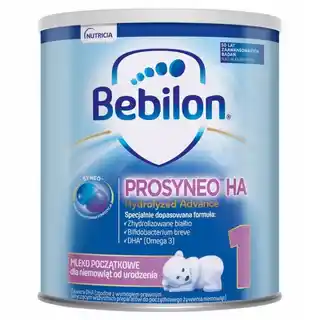 Bebilon Prosyneo HA 1 mleko początkowe dla niemowląt od urodzenia 400g