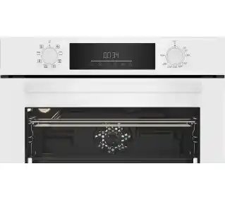 Beko b300 BBCM18300W Termoobieg Białe szkło Piekarnik elektryczny