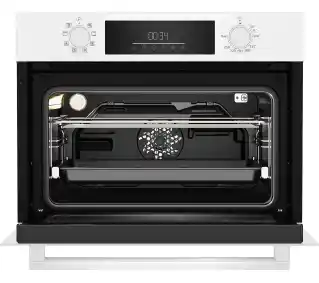 Beko b300 BBCM18300W Termoobieg Białe szkło Piekarnik elektryczny