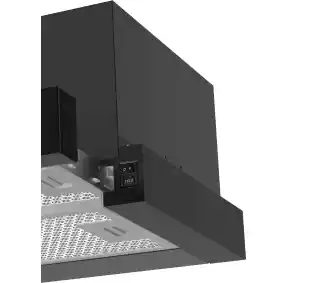 Beko B300 HNT63322BH czarny okap teleskopowy