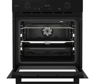 Beko BCBVMS17400KSBS bPro500 Split Cook SteamAdd Termoobieg Czarny Piekarnik elektryczny parowy