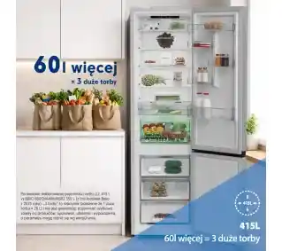 Beko bPro500 B5RCNA416HXB SpacePro Pełny No Frost 203,5cm Srebrny Lodówka