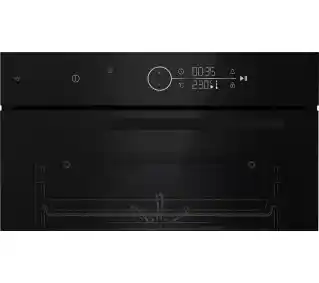 Beko bPro500 BCBISA17400KSBMPS SteamAid Termoobieg AirFry Czarne szkło Piekarnik elektryczny parowy
